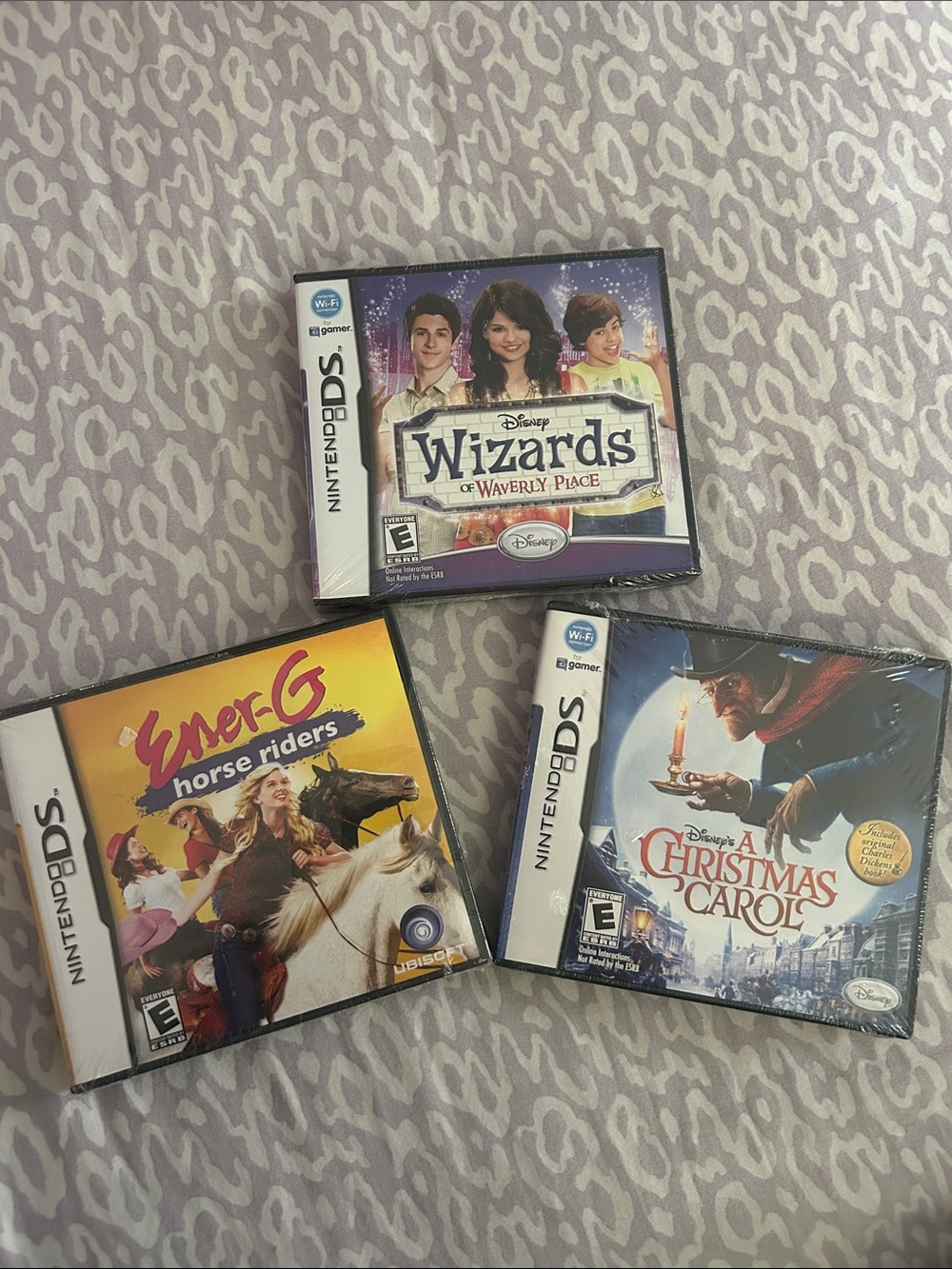 Three Nintendo DS games Disney